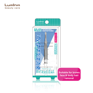 Metal Eyebrow Tweezers Curved Nose Hair Remover Precision Facial Hair <b>Removal</b> Tool - Product Image 3