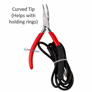 Pince à bec effilé en plastique de haute qualité, ancienne fabrication, pour soudure de bijoux permanents, micro-soudure, bricolage - Product Image 4