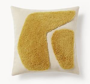 ปลอกหมอนอิงทัฟท์ทำมือสไตล์โมเดิร์น ปลอกหมอนโซฟาเนื้อผ้ามีเท็กซ์เจอร์ ปลอกหมอนผ้าฝ้ายทัฟท์ทำมือแบบสั่งทำ ปลอกหมอนตกแต่งบ้าน - Product Image 2