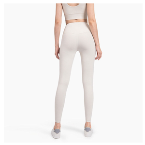 Conjunto de Yoga de 2 Piezas para Mujer, Material Spandex/Nylon, Transpirable, Elástico en 4 Direcciones, Cintura Alta, Tallas Grandes, Ecológico, con Logotipo Frontal - Product Image 5