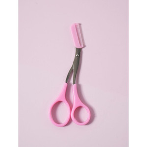 Forbice per sopracciglia con linea di bellezza Daiso Korea adorabile strumento per il trucco a pettine - Product Image 1