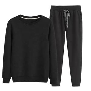 ชุดวอร์ม2ชิ้นมีฮู้ดแบบสวมหัวสำหรับผู้ชายชุดวอร์ม2024แบบใหม่ล่าสุดออกแบบโลโก้ได้ตามต้องการ - Product Image 1