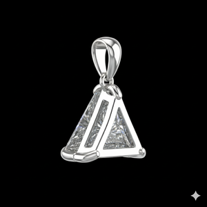 IGI GIA Certified Triangle Cut Lab Grown Diamond <b>3</b> Carat D VVS HPHT CVD Loose Synthetic Diamond Wholesale Price - Product Image 1
