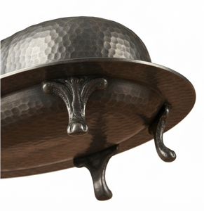 Dernier design de becquet à beurre martelé personnalisé, vaisselle haut de gamme, parfait pour la salle à manger et la cuisine - Product Image 6