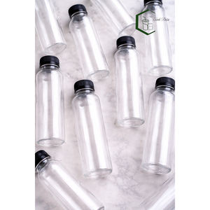 500ml Round PET <b>Plastic</b> Bottle with 38mm Neck Screw Cap for Juice Smoothie Detox Beverage <b>Packaging</b> OEM Services Vietnam Factory - Product Image 4
