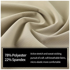 เสื้อโปโล OEM สปอร์ตสมรรถนะสูง ปักโลโก้ได้ตามต้องการ ผ้ากันยับ แห้งเร็ว ระบายอากาศดี แขนสั้น ชุดออกกำลังกาย ชุดฟิตเนส - Product Image 4