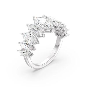 แหวนเพชรทรงมาร์คีส์แบบครึ่งวงกลม - Product Image 4