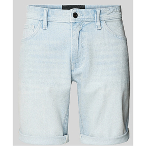 Shorts en jean de qualité supérieure 100% coton avec impression personnalisée, shorts en jean streetwear pour hommes - Product Image 1