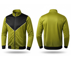 Fashionable <b>Zipper</b> <b>Jacket</b> for Casual & Sports Use Warm Breathable Quick Dry | Sizes Men Women Youth | Training <b>Jacket</b> - Product Image 6
