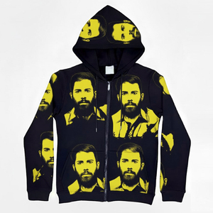 Sudadera con Capucha Personalizada BSAALI 100% Algodón, Estampado Serigrafiado, Estilo Urbano Informal, Tejido Terry, AALI Ecológica, Prenda Superior de Invierno - Product Image 2