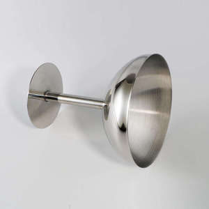 Tazón de metal para helado, taza para sundae, taza de acero inoxidable para postre, tazón de postre con pedestal, tazón moderno para servir postres, taza para helado - Product Image 3