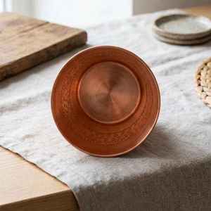 Ensemble de gobelets en cuivre pour boissons, verres à eau en métal, finition martelée lisse, tasses réutilisables pour cuisine, vente en gros - Product Image 2