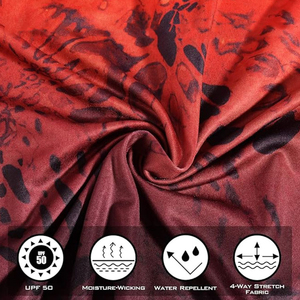 Sun Protection Outdoor Performance Polyester Fishing Shirts Jackets Men Long Sleeve Fishing Hoodie - Product Image 4