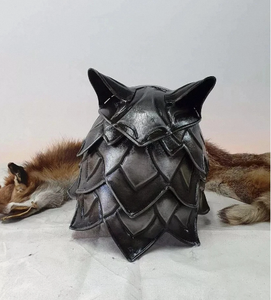 Casco Vikingo de Hierro con Cabeza de Lobo, Máscara Medieval para Disfraces, Decoración para Exteriores, Regalo de Halloween y Navidad - Product Image 2