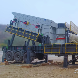 โรงงานบดแบบเคลื่อนที่บนล้อ Hailstone 2 ขั้นตอน พร้อมระบบบดแบบกรามและแบบกรวยในตัว สำหรับการบดขั้นต้นและขั้นท้าย (อินเดีย) - Product Image 2