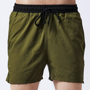 Latest Design Men's 100% Cotton Mid Waist Shorts With Solid Pattern Hot Selling Summer Wear Shorts For Men - Product Image 4