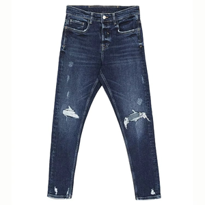 Nouveau jean slim pour homme, design personnalisé, coupe ajustée, pantalon en denim de haute qualité à prix bas - Product Image 2