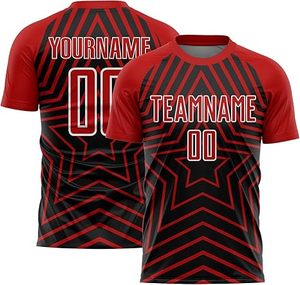 Dernier design, uniforme de football 100% polyester, nouveau style, uniforme professionnel pour adultes, qualité supérieure, couleur personnalisée, séchage rapide - Product Image 2