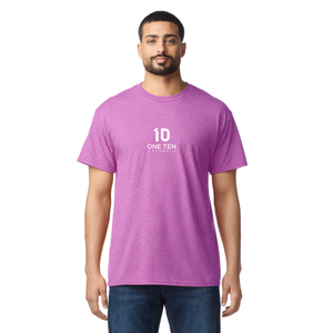 เสื้อยืดผู้ชายสีชมพู ผ้าฝ้ายพรีเมียม คอกลม แขนสั้น สไตล์ลำลอง เสื้อเปล่าสำหรับสกรีนโลโก้ ขายส่งเสื้อผ้า - Product Image 2