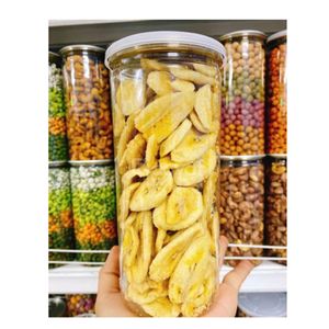 Chips de banane tropicales frites sous vide, goût naturel, emballage en vrac - Product Image 5