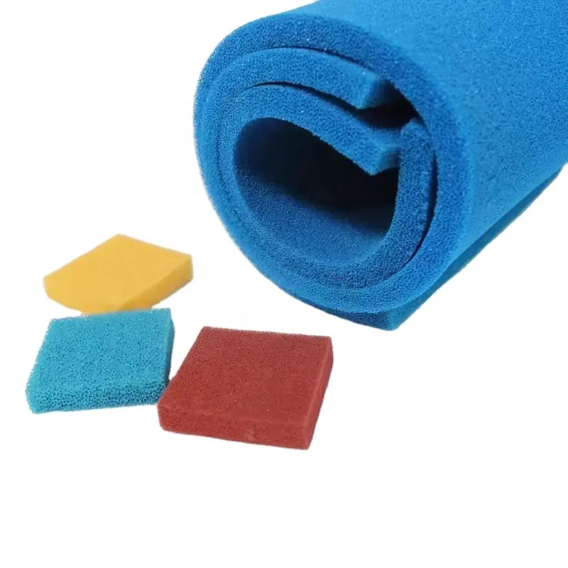 Heat resistant open cell silicone sponge rubber sheet from factory direct sale