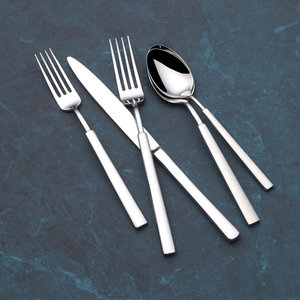 Ensemble de couteaux, fourchettes et cuillères en acier inoxydable, couverts argentés pour restaurants, hôtels et événements - Product Image 4