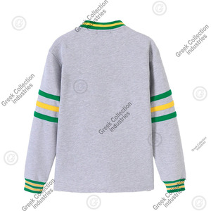 Cárdigan personalizado con cuello en V para hermandades, fraternidades, escuelas, invierno, unisex, universidad NSU, suéter griego, bordado en chenilla - Product Image 5