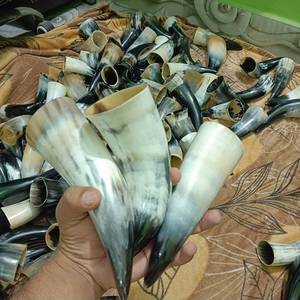 2027 Hot Selling Eco-Friendly Handmade Buffalo <b>Horn</b> Viking <b>Drinking</b> <b>Horn</b> for <b>Drinking</b> Mead Antique Style Home Restaurants - Product Image 4