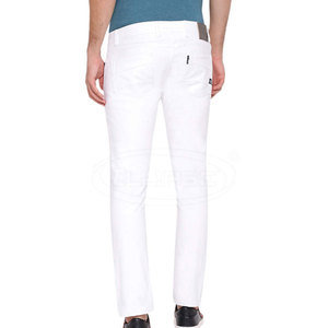 Pantalones Vaqueros de Hombre Hechos a Medida, Transpirables, Ecológicos, con Botones, Sólidos, de Algodón 100% Lavado, Ligeros y de Alta Calidad para Primavera/Verano - Product Image 4