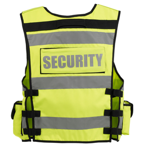 PLAYER'S POINT High Visibility Reflective Safety <b>Vest</b> Unisex Polyester Workwear Multiple Colors Zipper Closure CE Certified - Product Image 6