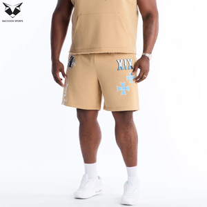Pantalones Cortos Deportivos de Forro Polar para Hombre, de Secado Rápido, Cintura Media, Ligeros, Transpirables, para Correr, Gimnasio, Casuales, con Bolsillos - Product Image 6
