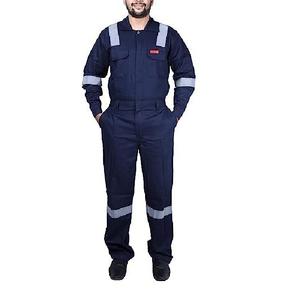Combinaisons de sécurité pour hommes à prix de gros, combinaisons réfléchissantes personnalisées, vêtements de travail industriels, résistantes à l'huile, pour mécaniciens, fabriquées au Bangladesh - Product Image 1