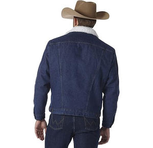 Chaqueta vaquera de corte cowboy para hombre, forrada, estilo western - Product Image 2
