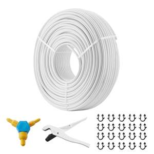 Tuyau composite aluminium-plastique PEX-AL-PEX 5/8'' pour plancher radiant, 656 pieds, épaisseur 0,08'', barrière à l'oxygène, accessoires de plancher - Product Image 1