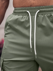 Pantalones Deportivos Holgados Personalizados de Fábrica, Pantalones Casuales de Cintura Alta, Pantalones Deportivos Lulu para Hombre, Verano - Product Image 3