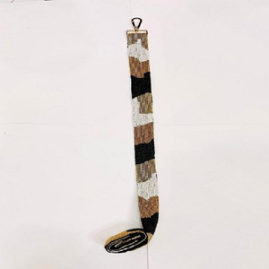 Sangles perlées pour sacs, brodées à la main, pour équipes de football, sacs bandoulière, sacs de sport, sacs de match universitaires - Product Image 1