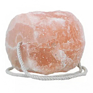 Himalayan Salt Lick Organic <b>Block</b> Round <b>Shape</b> Premium Export HACCP Certified for Livestock Cattle Horse & Dog Care Hanging Rope - Product Image 3