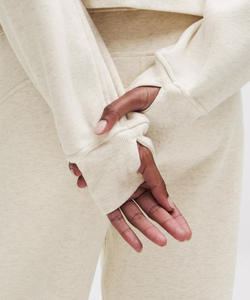 For Half Zip Hoodie Crop Length Regular Fit Fleece <b>Sweatshirt</b> with Pocket Unisex Casual Winter Wear 100% Cotton - Product Image 6