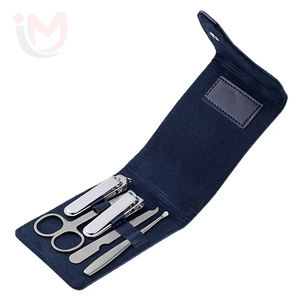 Portable 7 in 1 5PCS Stainless Steel Infant & Adult Manicure & Pedicure Kit Professional Little Star <b>Nail</b> Grooming Set Color Box - Product Image 1