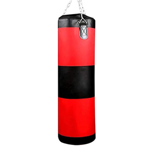 Sac de frappe lourd Home Field Legend Int pour l'entraînement de boxe et d'arts martiaux, sac suspendu en cuir PU durable, poids 4 kg, à lacets - Product Image 2