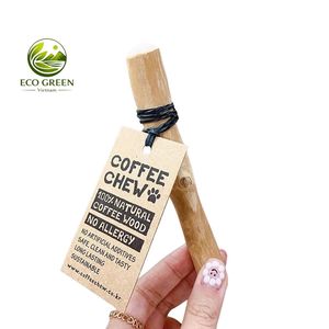 Palillo de Madera de Café para Perros, Juguete Dental Natural, Duradero y Seguro para Perros Mordedores Fuertes, Suministro Ecológico - Product Image 6