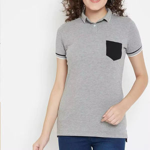 Chemises décontractées en coton 100 % de haute qualité pour femmes, personnalisables avec logo et taille, séchage rapide et respirantes, vente en gros - Product Image 1