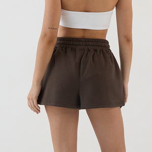 Shorts décontractés personnalisés DTF pour femmes, en polyester et coton, avec cordon de serrage, design imprimé, coupe décontractée, streetwear décontracté - Product Image 2