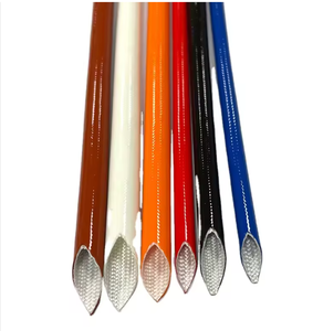 Manchon en fibre de verre enduit de silicone acrylique personnalisé 1,5 kV 2,5 kV 4 kV - Product Image 3