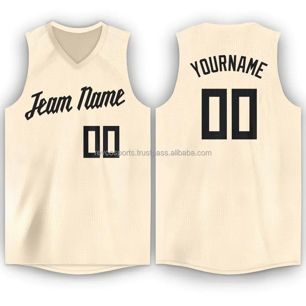 Último diseño camiseta de baloncesto con cuello en V manga menos camisetas de baloncesto de equipo de niñas camisetas de baloncesto de tamaño Extra pequeño