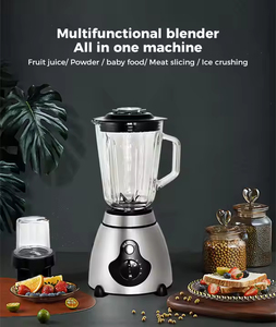 Mixeur Électrique Multifonctionnel en Acier Inoxydable, Mélangeur à Vitesse Multiple pour Smoothies, Jus, Broyage de Glace et Préparation Culinaire - Product Image 3