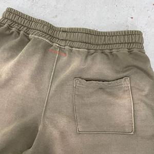 Pantalones Cortos Casuales de Algodón 100% con Lavado Ácido para Hombre, Impresión Personalizada, Estilo Urbano Ecológico - Venta al por Mayor - Product Image 4