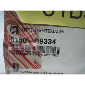 สายเคเบิลใหม่ AMAT 0150-09334 รุ่น mag to AK 32" GND - อุปกรณ์และอะไหล่เซมิคอนดักเตอร์ระดับโลกที่เชื่อถือได้ - Product Image 1