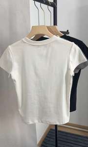 Camiseta Esencial para Hombre 100% Algodón Puro, Suave, Transpirable, Cómoda, Duradera, Informal, para Uso Diario - Product Image 5