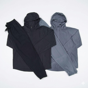Manufacturer Wholesale Custom Lightweight Breathable <b>Pullover</b> <b>Men</b> Solid Vintage Outdoor Sports Running Training <b>Jacket</b> OEM ODM - Product Image 1